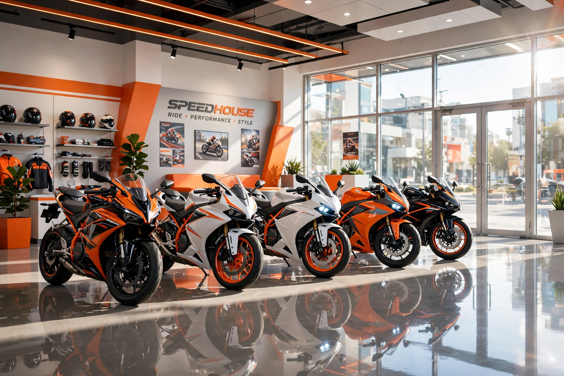 Bikes ready for delivery
